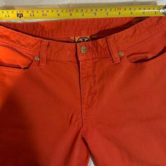 Tori Burch Jeans Size 29 Inseam 25 inches Cropped - Picture 4 of 14